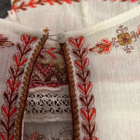 Free People Embroidered Mini Dress - Picture 7 of 11